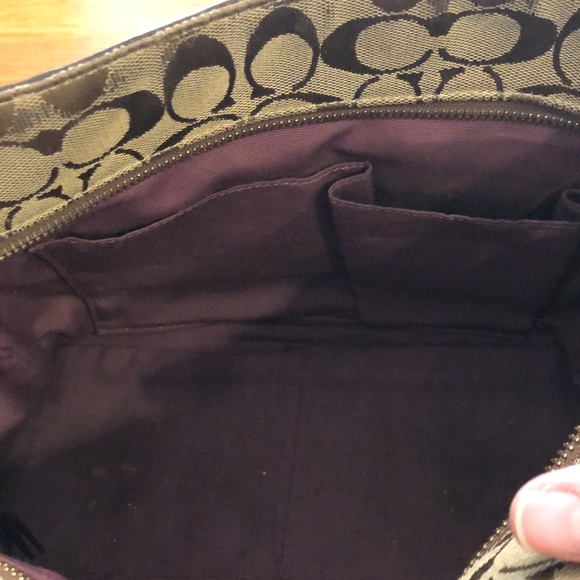 COACH TOTE HANDBAG/PURSE IN PATCHWORK GORGEOUS COLORS BOX & DUST BAG LUXURY🤎 - Picture 14 of 16